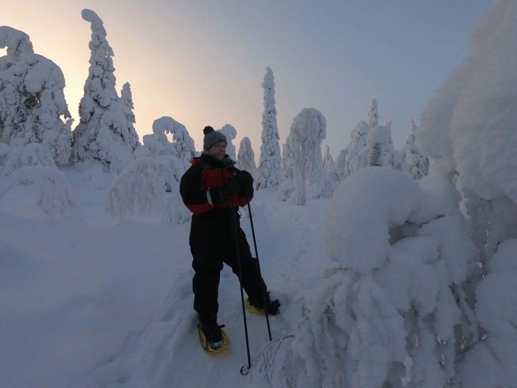 Sneeuwschoenwandelen Ruka