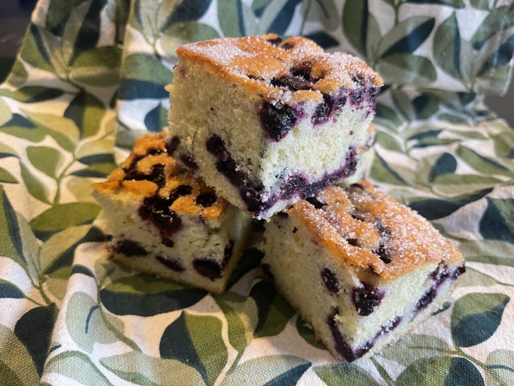 Bosbessenplaatcake recept Bosbessenplaatcake recept